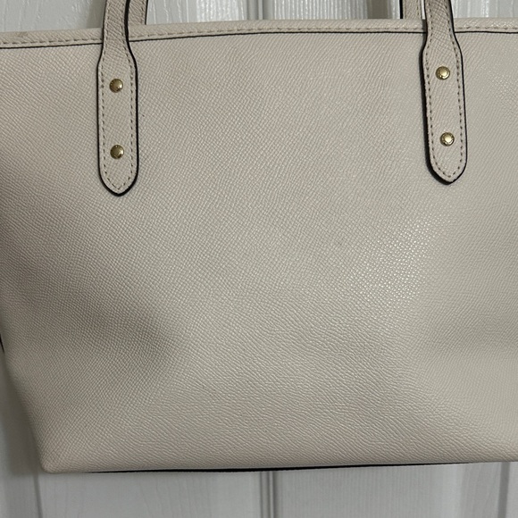 Coach Cream City Mini Leather Tote Bag - Picture 4 of 11